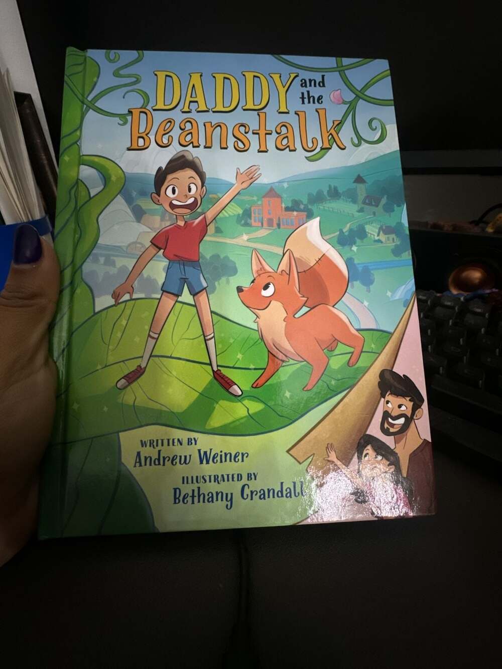 Daddy and the Beanstalk: A Graphic Novel by Andrew Weiner